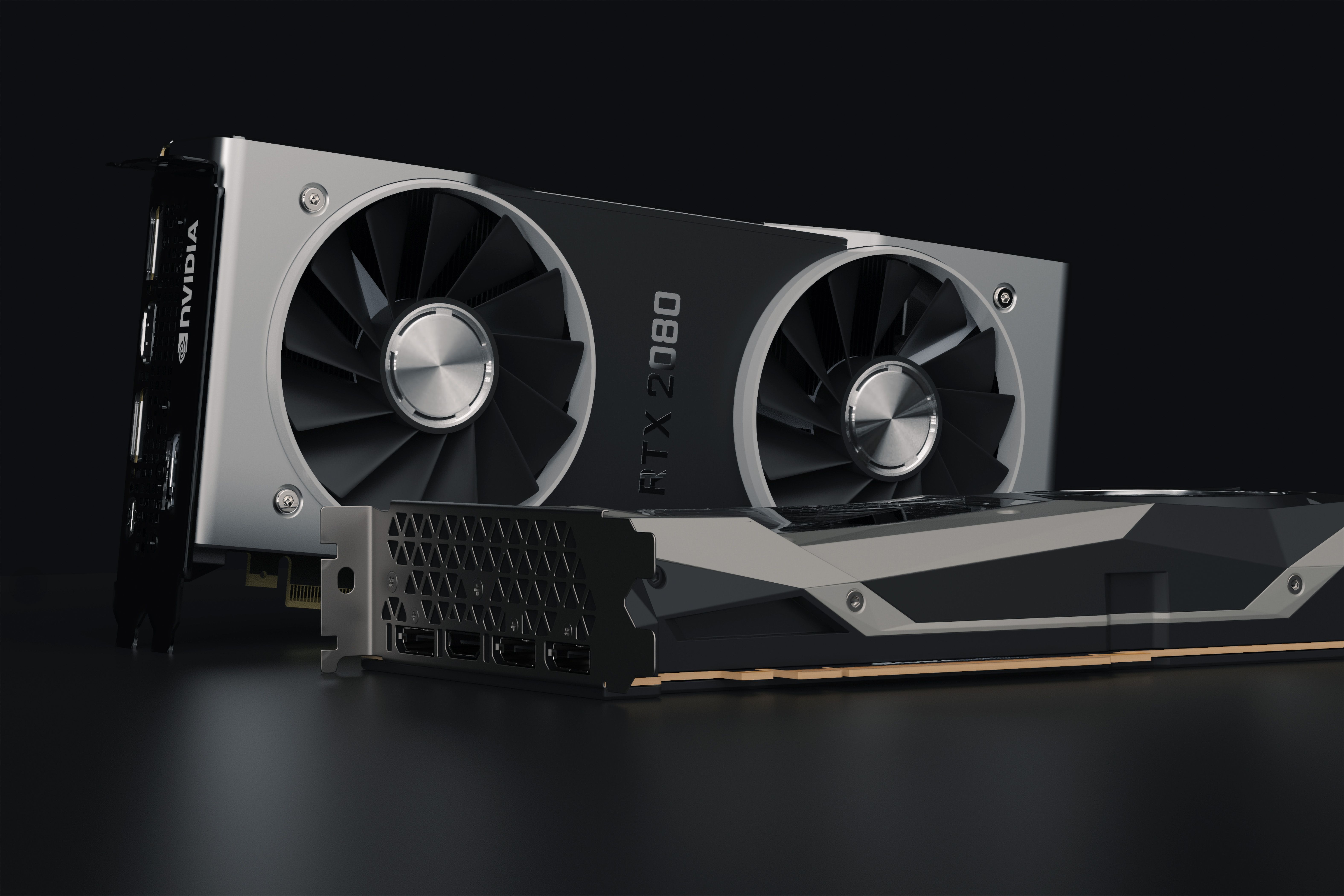Крупний план відеокарти Nvidia